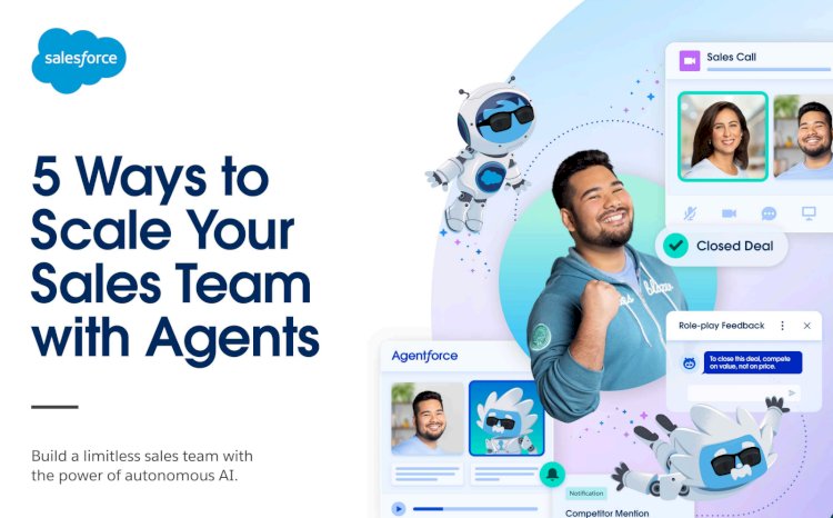 Get the Playbook: 5 Ways to Scale Your Sales Team with Agents.