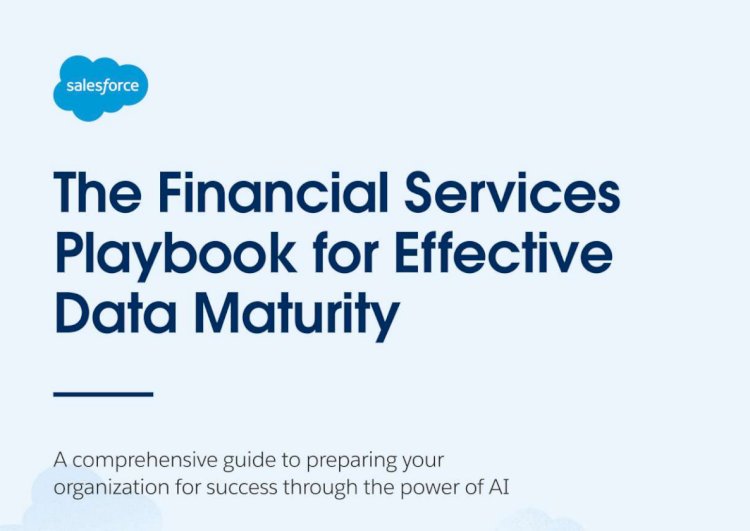 The Financial Services Playbook for Effective Data Maturity